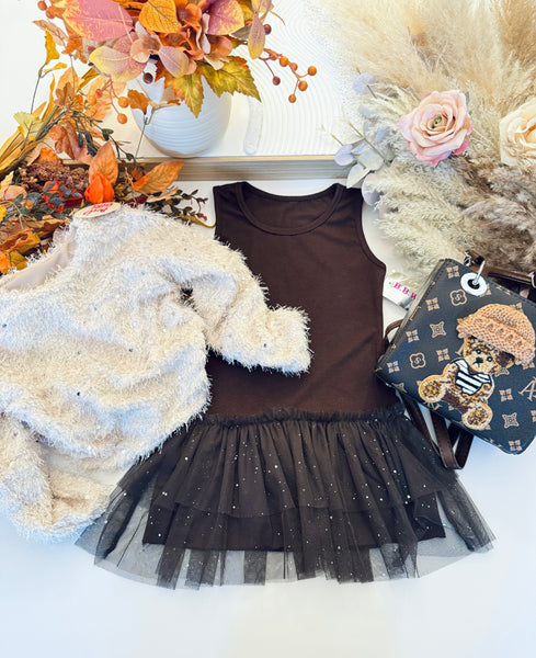 Fluffy Sequin Jumper