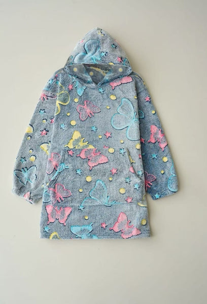 Glow in the Dark Hoodie Blanket