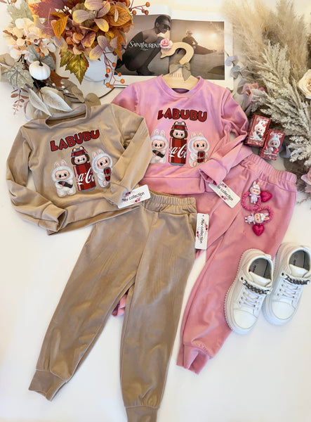 Labubu Velour Tracksuit