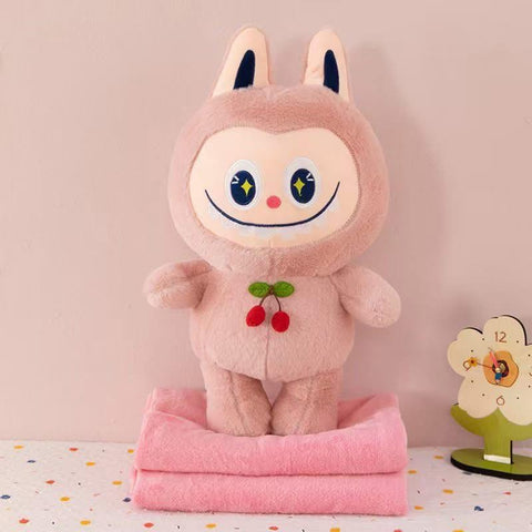 Labubu Plush with Blanket
