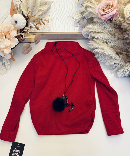 Warm Top w/ Necklace