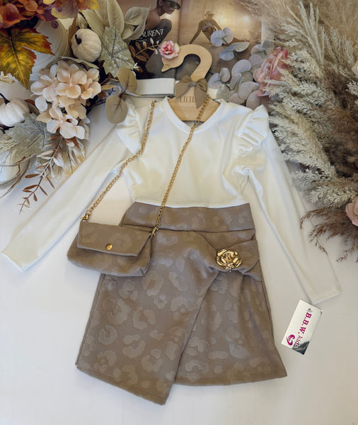 Combo Dress with Bag