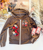 Labubu zip up Hoodie