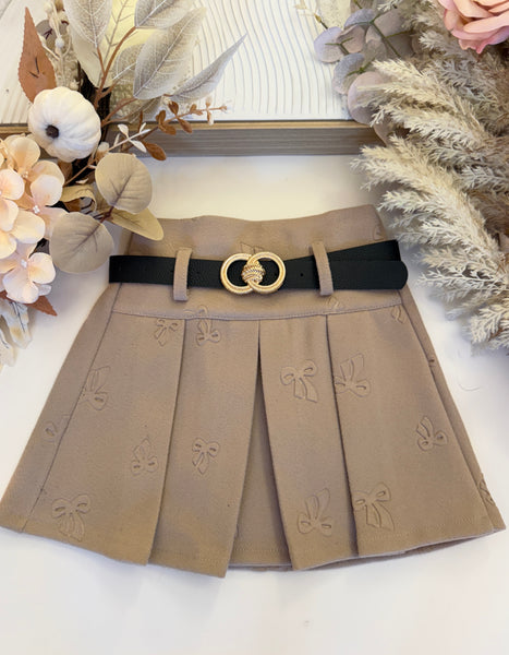 Bow Etched Skirt