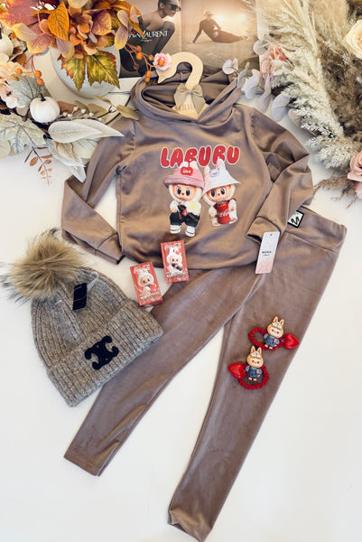 Labubu Velour Hoodie