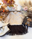 Fluffy Sequin Jumper