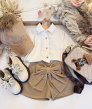 Overisize Bow Shorts