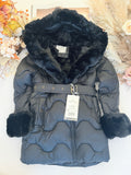 Winter Jacket Black/Beige