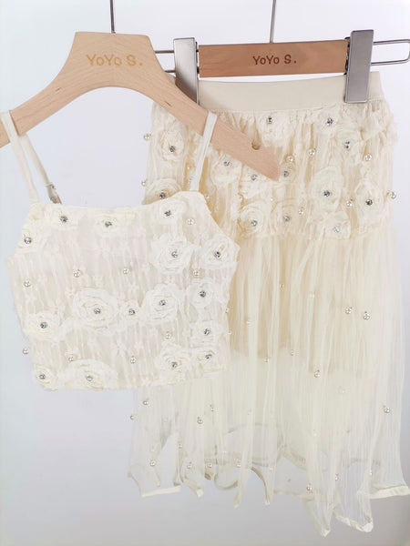 Lace Pearl Summer Set