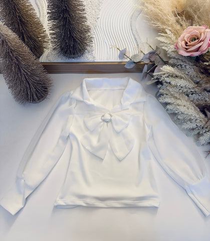 Delicate Bow Shirt