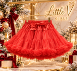 Red Tulle Skirt