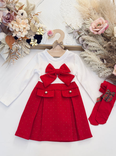 Red Bow Dress