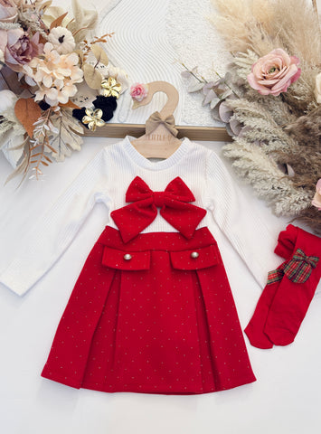 Red Bow Dress
