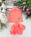 Spring Hat & Snood set