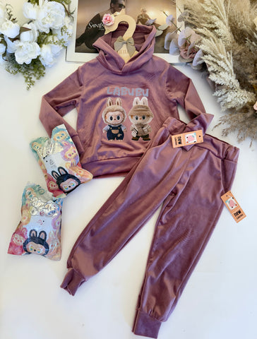 Labubu Velour Tracksuit