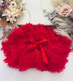 Tulle Skirt Red or Black
