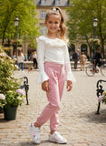 Button Cotton Trousers - mylittlev