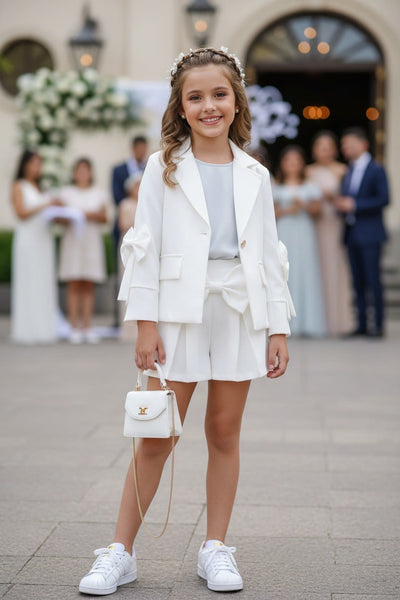 Elegant White Formal Set - mylittlev