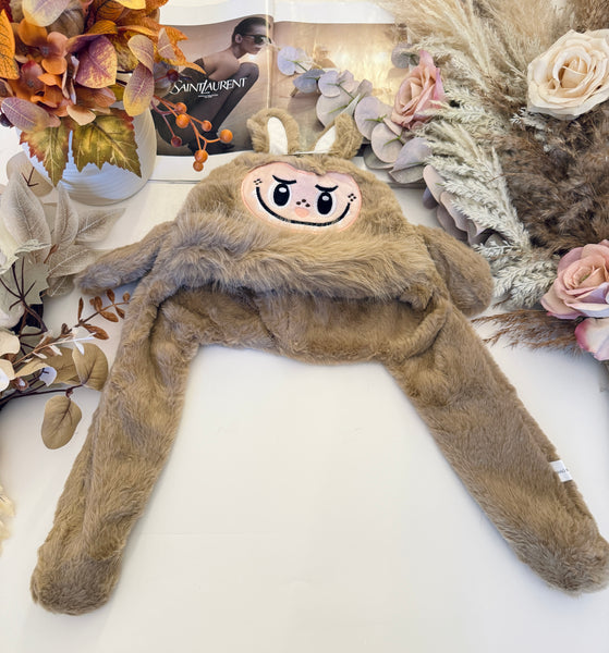 Labubu Hat with Moving Ears