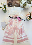 Wide Leg Summer Trousers