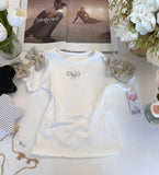 Bow Top - Mint or Beige