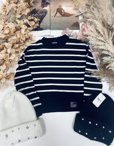 Striped Long Sleeve Top