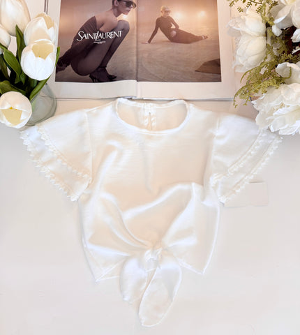 White Tie Top