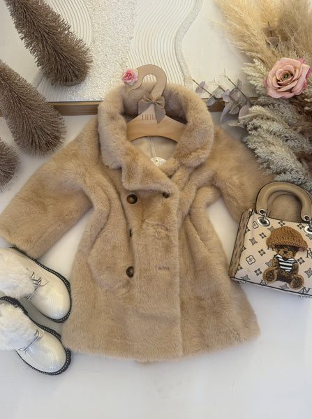 Teddy Beige Coat