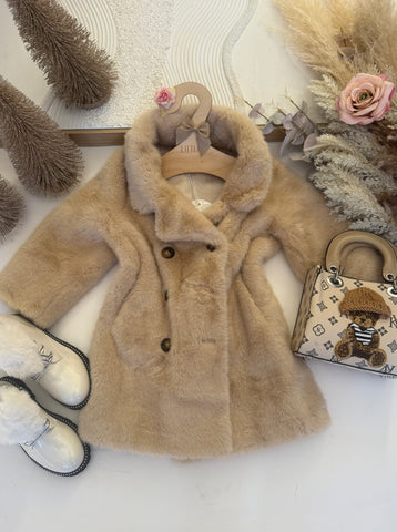 Teddy Beige Coat
