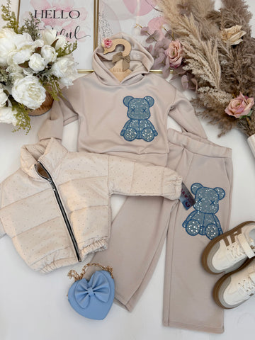 Soft cotton Teddy Tracksuit