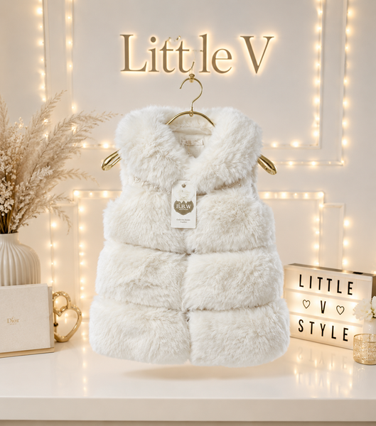 Faux Fur Gilet - mylittlev