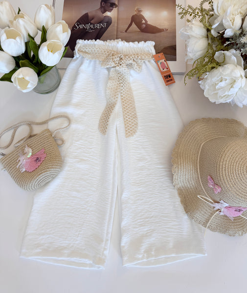 Wide Leg Summer Trousers
