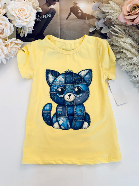 Cat T- Shirt - mylittlev