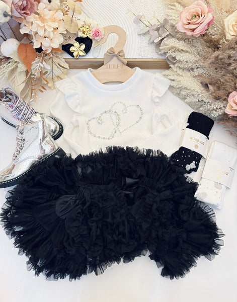 Tulle Skirt Red or Black