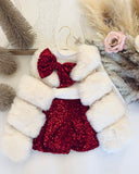 Sequin Bow Outfit