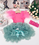 Pink Tulle Top