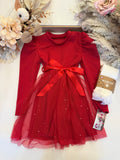 Red Tulle Dress