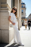 Chic White Outfit - mylittlev