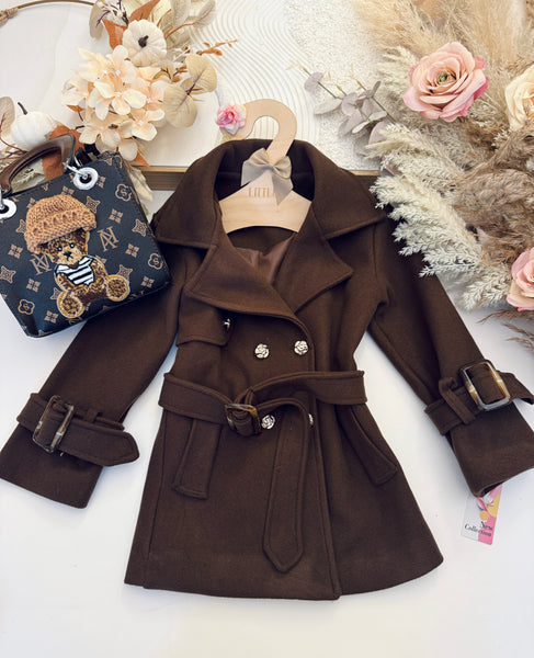 Chocolate Autumn Coat