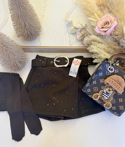 Belt Sparkle Skorts
