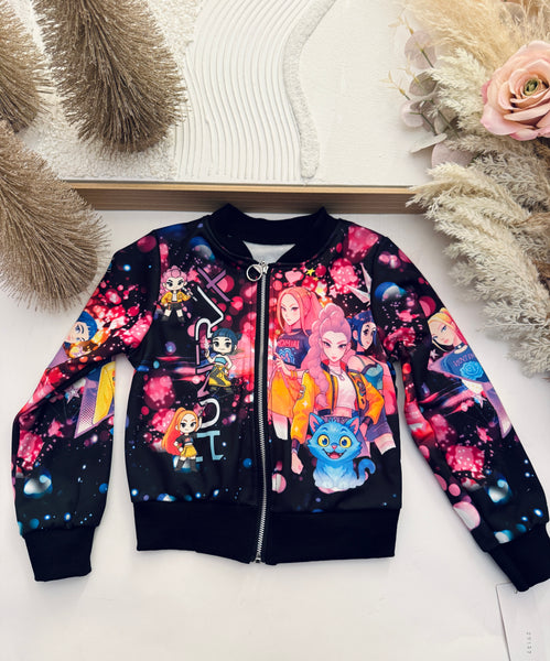 K Pop Zip Up Jacket