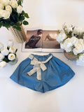 Denim Look Bubble Shorts