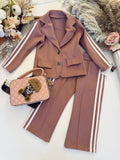 Pink Stripe Outfit