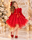 Velour Sparkle Dress