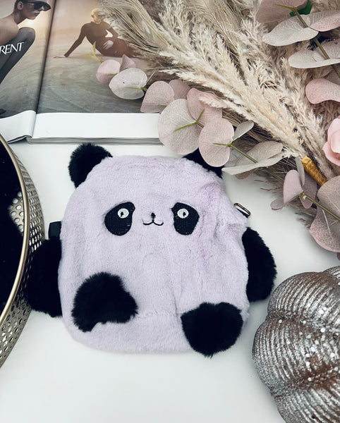 Panda Fluffy Bag