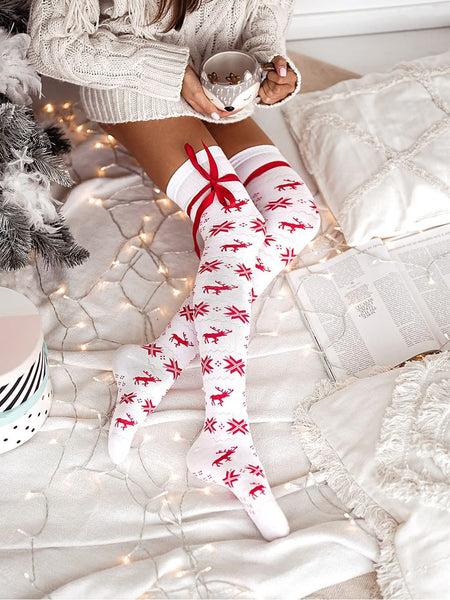 Christmas Knee Socks