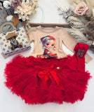 Tulle Skirt Red or Black