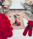 Christmas Girl Top