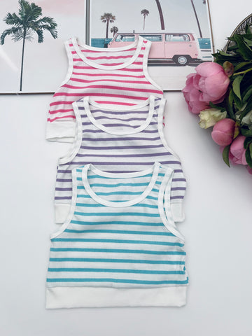 Striped Crop Top