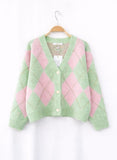 Argyle Cardigan
